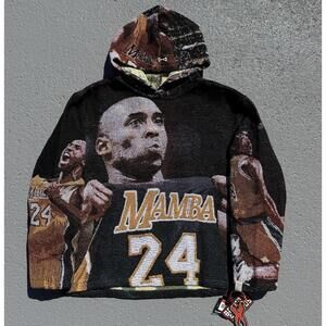 Men’s Los Angeles Lakers Kobe Bryant Mamba Tapestry Hoodie Brand X Medium